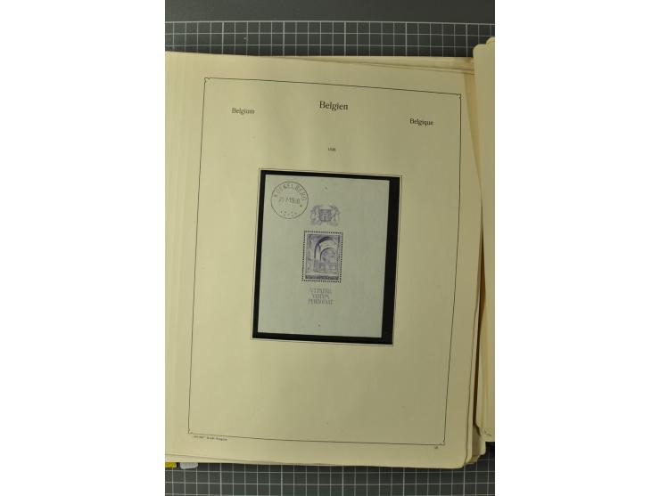 1849/1970, enorm inhaltsreiche Sammlung beginnend mit Mi.-Nr. 1 und 2 mit je über 60 Exemplaren inkl. Paaren und Briefen, des