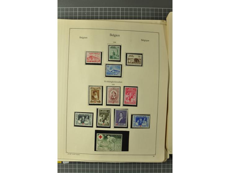 1849/1970, enorm inhaltsreiche Sammlung beginnend mit Mi.-Nr. 1 und 2 mit je über 60 Exemplaren inkl. Paaren und Briefen, des