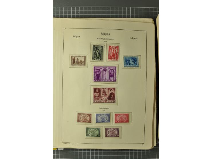1849/1970, enorm inhaltsreiche Sammlung beginnend mit Mi.-Nr. 1 und 2 mit je über 60 Exemplaren inkl. Paaren und Briefen, des