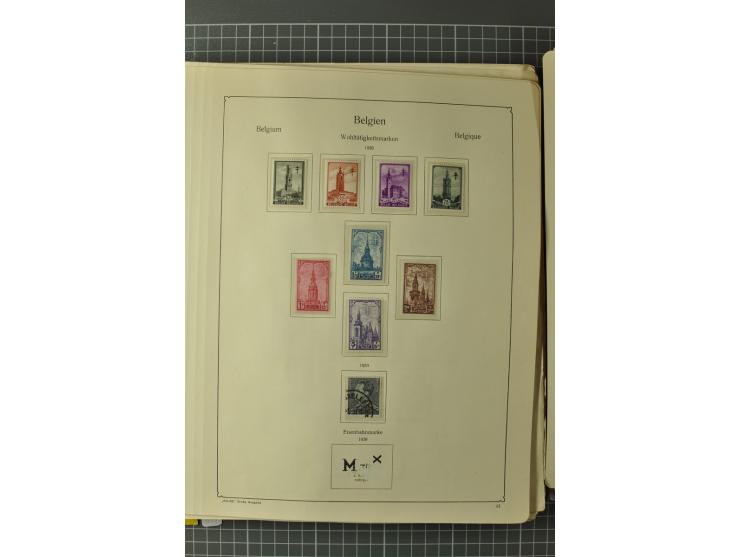 1849/1970, enorm inhaltsreiche Sammlung beginnend mit Mi.-Nr. 1 und 2 mit je über 60 Exemplaren inkl. Paaren und Briefen, des