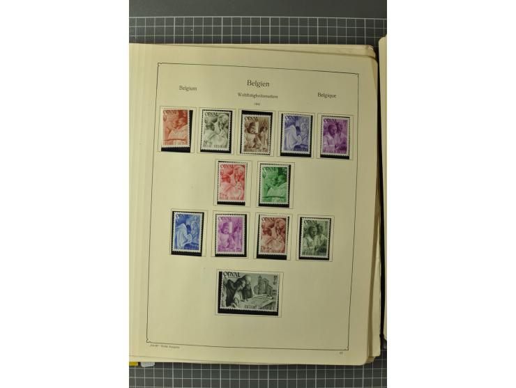 1849/1970, enorm inhaltsreiche Sammlung beginnend mit Mi.-Nr. 1 und 2 mit je über 60 Exemplaren inkl. Paaren und Briefen, des
