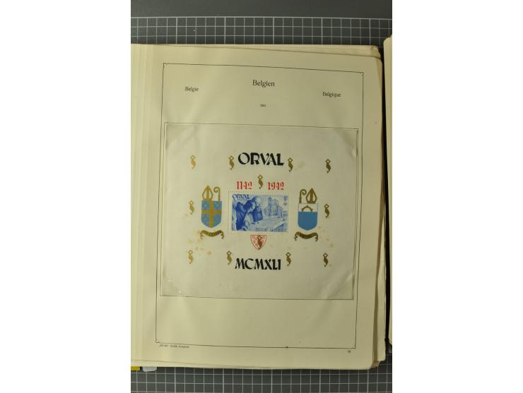 1849/1970, enorm inhaltsreiche Sammlung beginnend mit Mi.-Nr. 1 und 2 mit je über 60 Exemplaren inkl. Paaren und Briefen, des