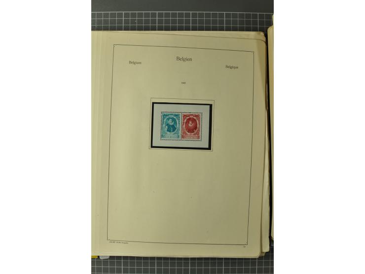 1849/1970, enorm inhaltsreiche Sammlung beginnend mit Mi.-Nr. 1 und 2 mit je über 60 Exemplaren inkl. Paaren und Briefen, des