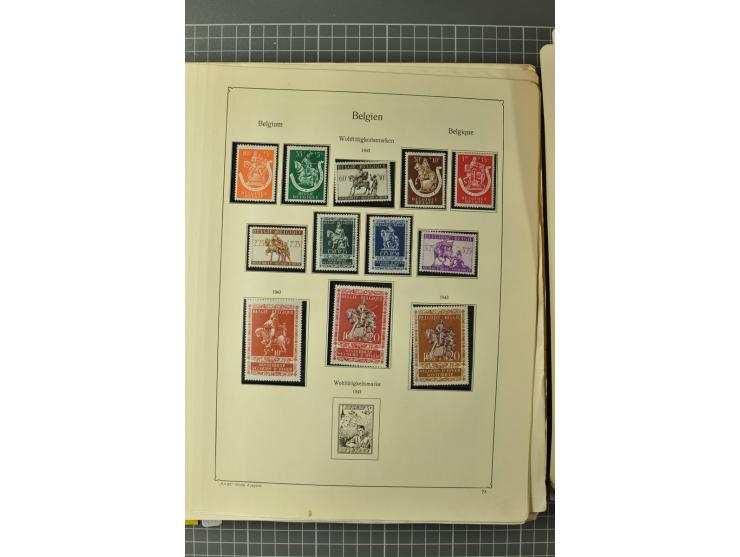 1849/1970, enorm inhaltsreiche Sammlung beginnend mit Mi.-Nr. 1 und 2 mit je über 60 Exemplaren inkl. Paaren und Briefen, des