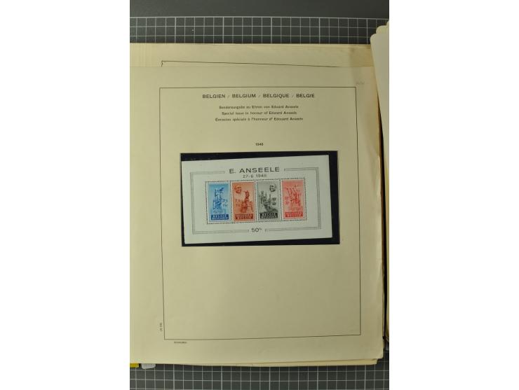 1849/1970, enorm inhaltsreiche Sammlung beginnend mit Mi.-Nr. 1 und 2 mit je über 60 Exemplaren inkl. Paaren und Briefen, des