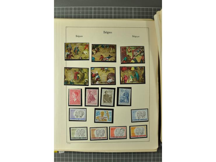 1849/1970, enorm inhaltsreiche Sammlung beginnend mit Mi.-Nr. 1 und 2 mit je über 60 Exemplaren inkl. Paaren und Briefen, des