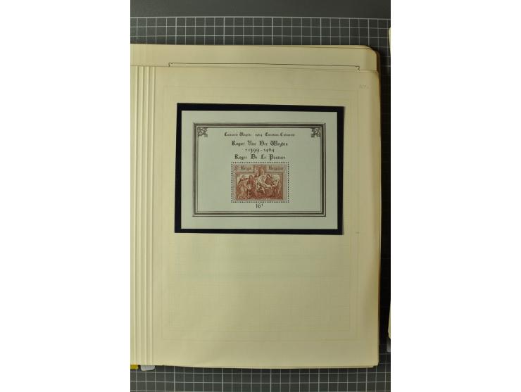 1849/1970, enorm inhaltsreiche Sammlung beginnend mit Mi.-Nr. 1 und 2 mit je über 60 Exemplaren inkl. Paaren und Briefen, des