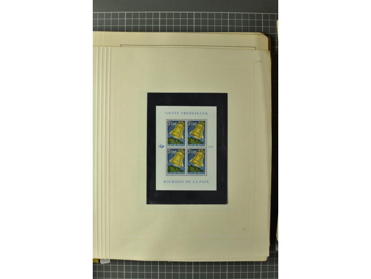 1849/1970, enorm inhaltsreiche Sammlung beginnend mit Mi.-Nr. 1 und 2 mit je über 60 Exemplaren inkl. Paaren und Briefen, des
