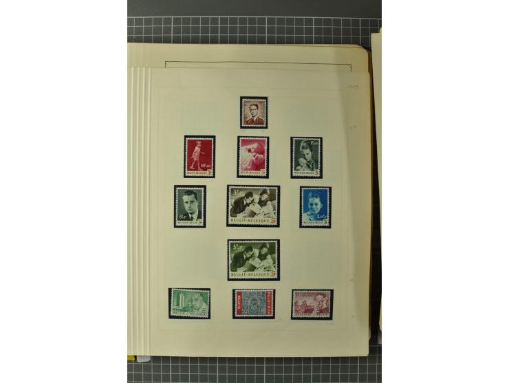 1849/1970, enorm inhaltsreiche Sammlung beginnend mit Mi.-Nr. 1 und 2 mit je über 60 Exemplaren inkl. Paaren und Briefen, des