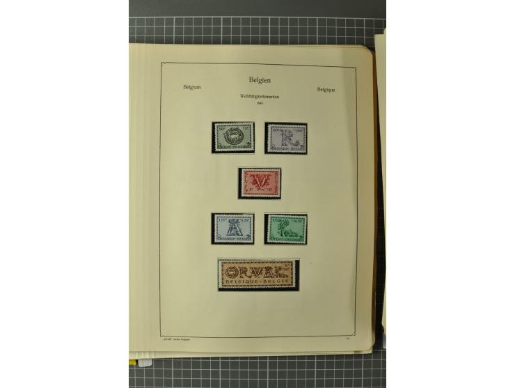 1849/1970, enorm inhaltsreiche Sammlung beginnend mit Mi.-Nr. 1 und 2 mit je über 60 Exemplaren inkl. Paaren und Briefen, des