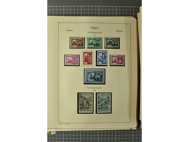 1849/1970, enorm inhaltsreiche Sammlung beginnend mit Mi.-Nr. 1 und 2 mit je über 60 Exemplaren inkl. Paaren und Briefen, des