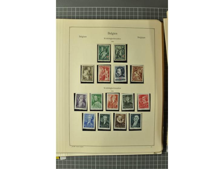 1849/1970, enorm inhaltsreiche Sammlung beginnend mit Mi.-Nr. 1 und 2 mit je über 60 Exemplaren inkl. Paaren und Briefen, des