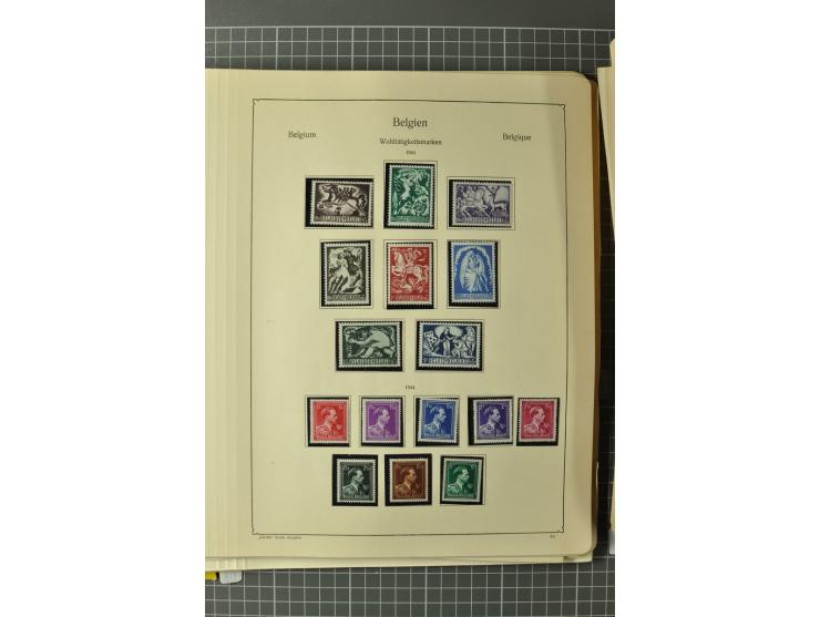1849/1970, enorm inhaltsreiche Sammlung beginnend mit Mi.-Nr. 1 und 2 mit je über 60 Exemplaren inkl. Paaren und Briefen, des