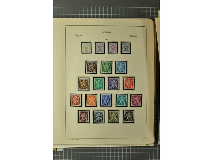 1849/1970, enorm inhaltsreiche Sammlung beginnend mit Mi.-Nr. 1 und 2 mit je über 60 Exemplaren inkl. Paaren und Briefen, des