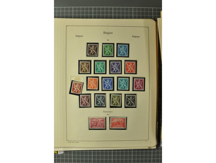 1849/1970, enorm inhaltsreiche Sammlung beginnend mit Mi.-Nr. 1 und 2 mit je über 60 Exemplaren inkl. Paaren und Briefen, des
