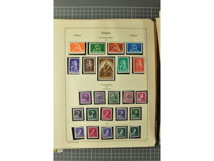 1849/1970, enorm inhaltsreiche Sammlung beginnend mit Mi.-Nr. 1 und 2 mit je über 60 Exemplaren inkl. Paaren und Briefen, des
