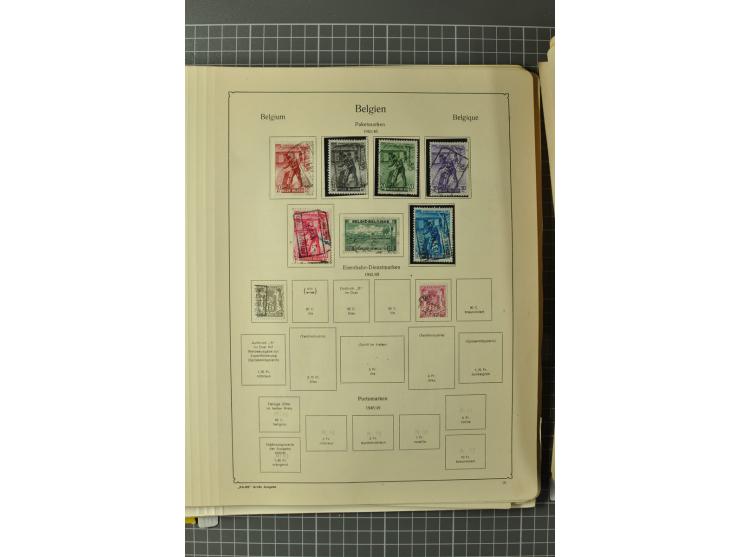 1849/1970, enorm inhaltsreiche Sammlung beginnend mit Mi.-Nr. 1 und 2 mit je über 60 Exemplaren inkl. Paaren und Briefen, des