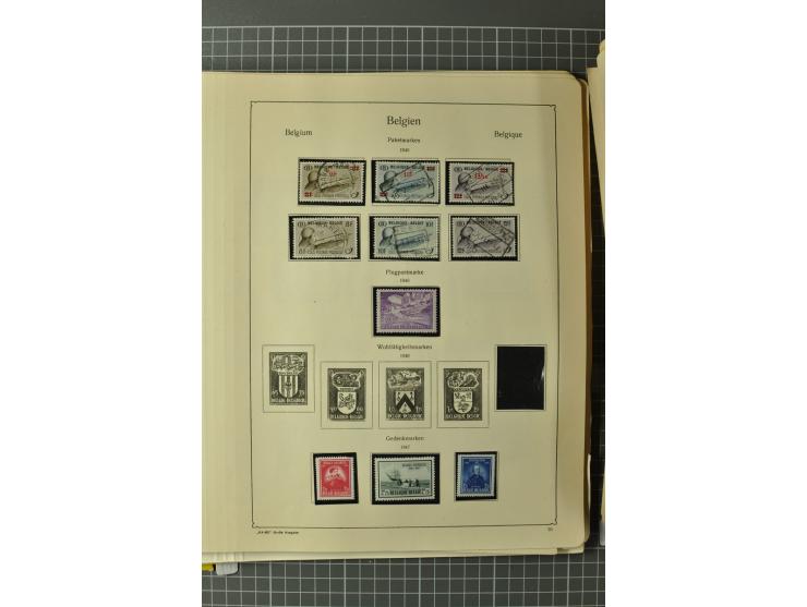 1849/1970, enorm inhaltsreiche Sammlung beginnend mit Mi.-Nr. 1 und 2 mit je über 60 Exemplaren inkl. Paaren und Briefen, des