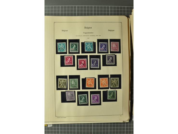 1849/1970, enorm inhaltsreiche Sammlung beginnend mit Mi.-Nr. 1 und 2 mit je über 60 Exemplaren inkl. Paaren und Briefen, des