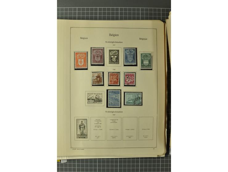 1849/1970, enorm inhaltsreiche Sammlung beginnend mit Mi.-Nr. 1 und 2 mit je über 60 Exemplaren inkl. Paaren und Briefen, des