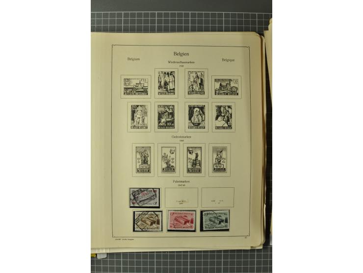 1849/1970, enorm inhaltsreiche Sammlung beginnend mit Mi.-Nr. 1 und 2 mit je über 60 Exemplaren inkl. Paaren und Briefen, des