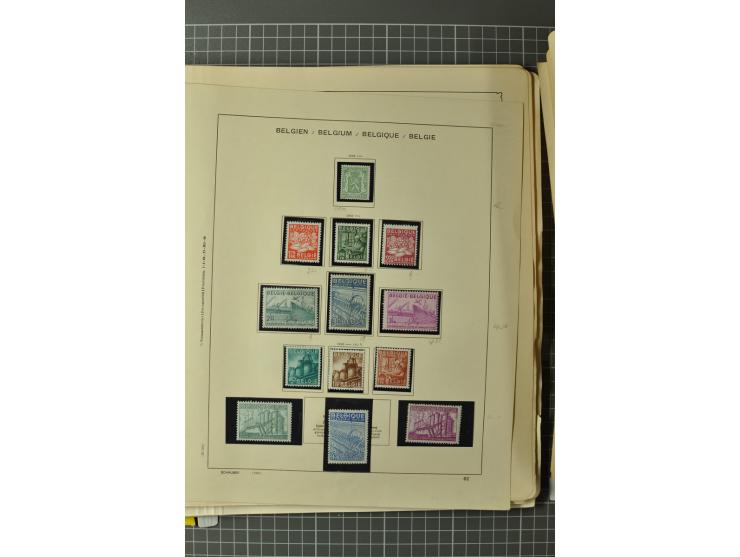 1849/1970, enorm inhaltsreiche Sammlung beginnend mit Mi.-Nr. 1 und 2 mit je über 60 Exemplaren inkl. Paaren und Briefen, des