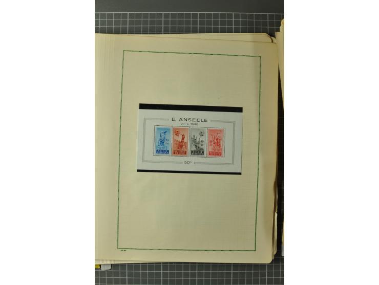 1849/1970, enorm inhaltsreiche Sammlung beginnend mit Mi.-Nr. 1 und 2 mit je über 60 Exemplaren inkl. Paaren und Briefen, des