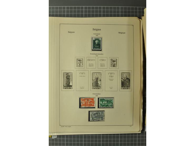 1849/1970, enorm inhaltsreiche Sammlung beginnend mit Mi.-Nr. 1 und 2 mit je über 60 Exemplaren inkl. Paaren und Briefen, des