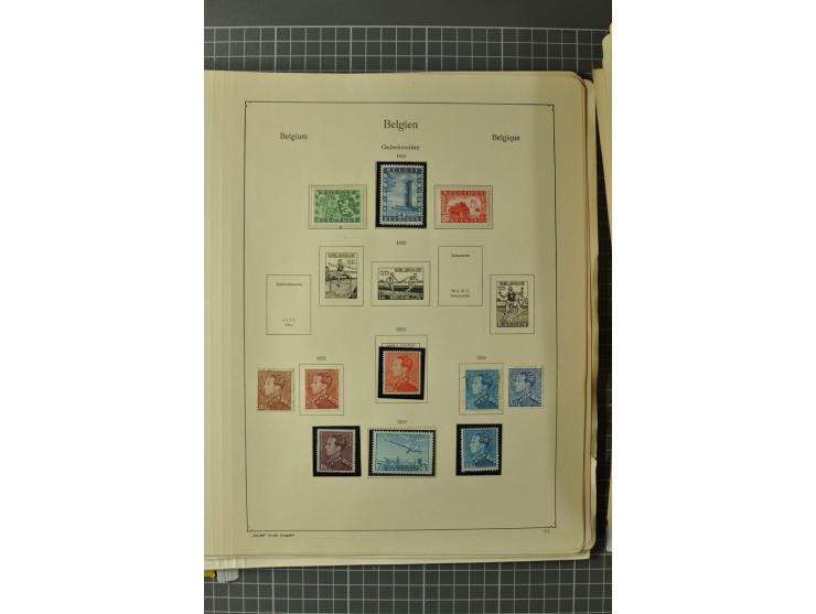 1849/1970, enorm inhaltsreiche Sammlung beginnend mit Mi.-Nr. 1 und 2 mit je über 60 Exemplaren inkl. Paaren und Briefen, des
