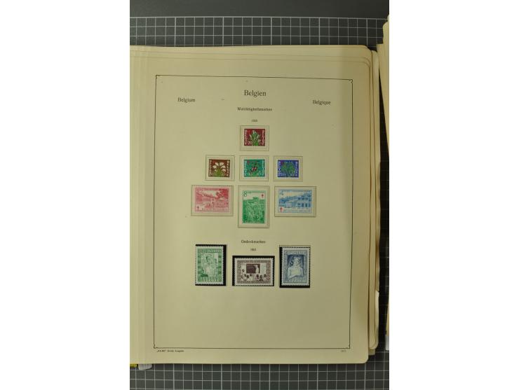 1849/1970, enorm inhaltsreiche Sammlung beginnend mit Mi.-Nr. 1 und 2 mit je über 60 Exemplaren inkl. Paaren und Briefen, des