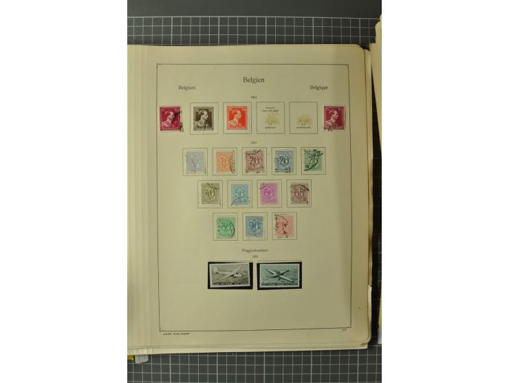1849/1970, enorm inhaltsreiche Sammlung beginnend mit Mi.-Nr. 1 und 2 mit je über 60 Exemplaren inkl. Paaren und Briefen, des