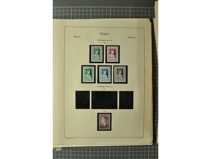 1849/1970, enorm inhaltsreiche Sammlung beginnend mit Mi.-Nr. 1 und 2 mit je über 60 Exemplaren inkl. Paaren und Briefen, des