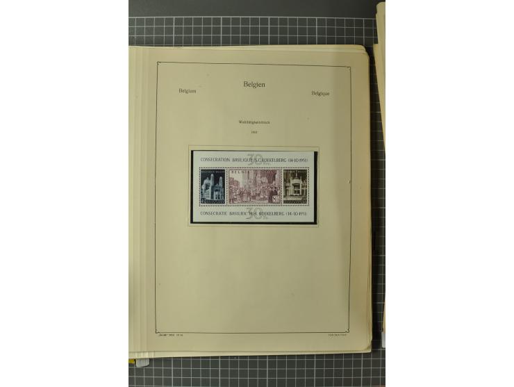 1849/1970, enorm inhaltsreiche Sammlung beginnend mit Mi.-Nr. 1 und 2 mit je über 60 Exemplaren inkl. Paaren und Briefen, des