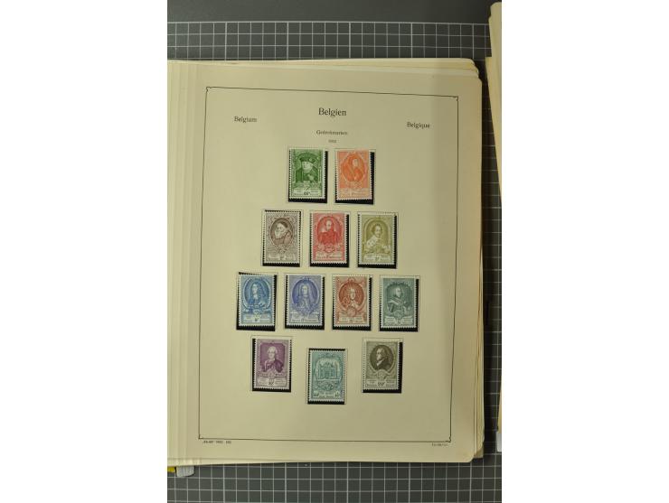 1849/1970, enorm inhaltsreiche Sammlung beginnend mit Mi.-Nr. 1 und 2 mit je über 60 Exemplaren inkl. Paaren und Briefen, des