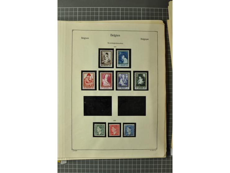 1849/1970, enorm inhaltsreiche Sammlung beginnend mit Mi.-Nr. 1 und 2 mit je über 60 Exemplaren inkl. Paaren und Briefen, des