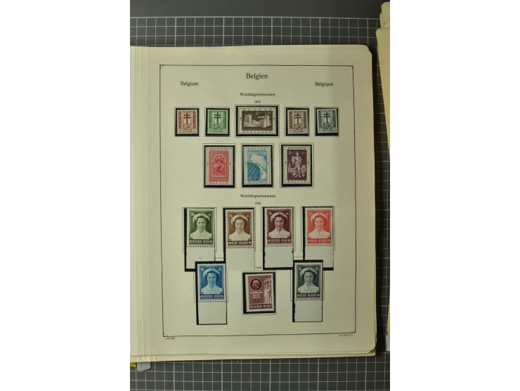 1849/1970, enorm inhaltsreiche Sammlung beginnend mit Mi.-Nr. 1 und 2 mit je über 60 Exemplaren inkl. Paaren und Briefen, des