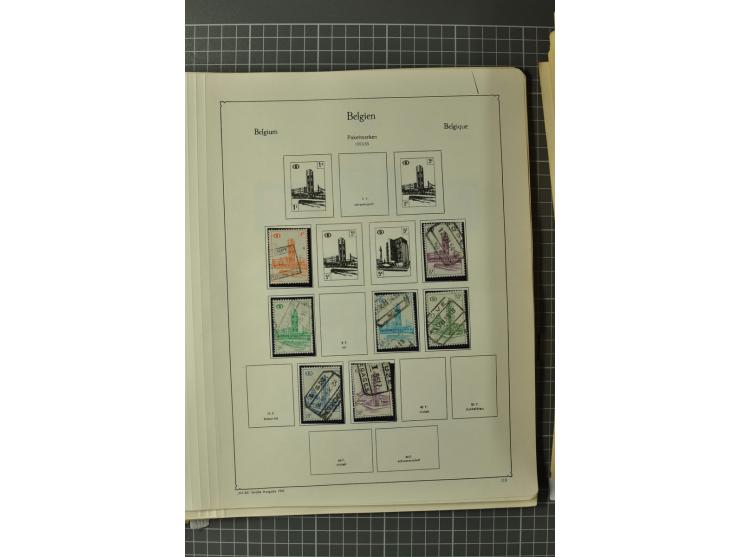 1849/1970, enorm inhaltsreiche Sammlung beginnend mit Mi.-Nr. 1 und 2 mit je über 60 Exemplaren inkl. Paaren und Briefen, des