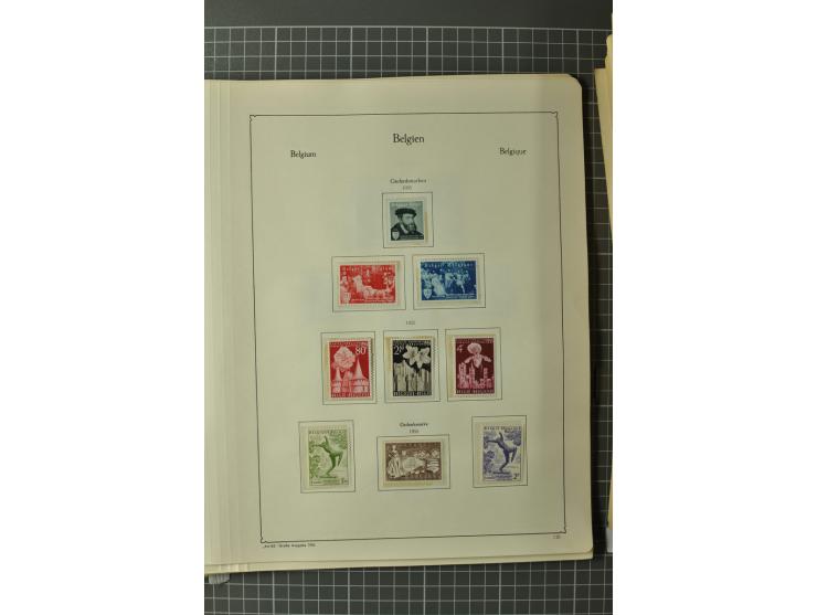 1849/1970, enorm inhaltsreiche Sammlung beginnend mit Mi.-Nr. 1 und 2 mit je über 60 Exemplaren inkl. Paaren und Briefen, des