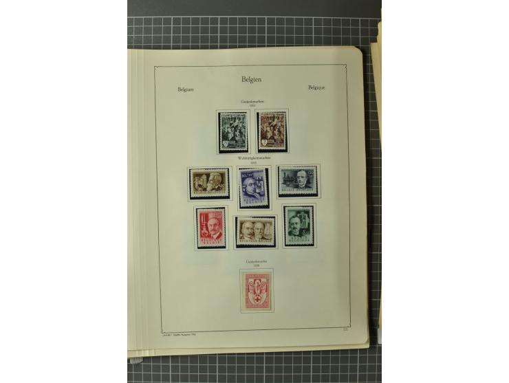 1849/1970, enorm inhaltsreiche Sammlung beginnend mit Mi.-Nr. 1 und 2 mit je über 60 Exemplaren inkl. Paaren und Briefen, des
