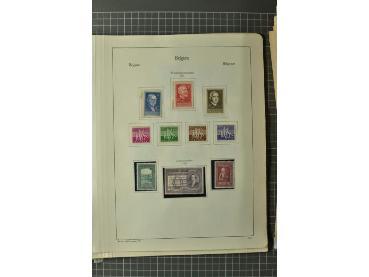 1849/1970, enorm inhaltsreiche Sammlung beginnend mit Mi.-Nr. 1 und 2 mit je über 60 Exemplaren inkl. Paaren und Briefen, des