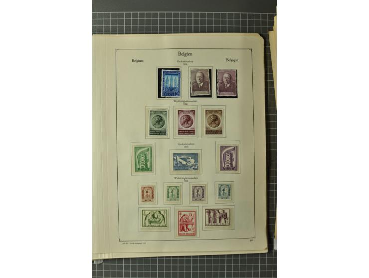 1849/1970, enorm inhaltsreiche Sammlung beginnend mit Mi.-Nr. 1 und 2 mit je über 60 Exemplaren inkl. Paaren und Briefen, des