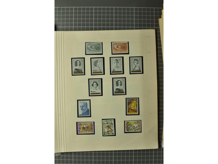 1849/1970, enorm inhaltsreiche Sammlung beginnend mit Mi.-Nr. 1 und 2 mit je über 60 Exemplaren inkl. Paaren und Briefen, des