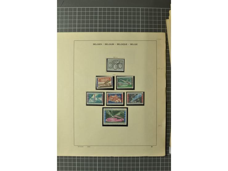1849/1970, enorm inhaltsreiche Sammlung beginnend mit Mi.-Nr. 1 und 2 mit je über 60 Exemplaren inkl. Paaren und Briefen, des