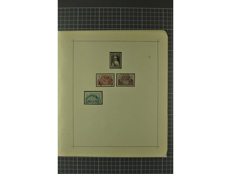 1849/1970, enorm inhaltsreiche Sammlung beginnend mit Mi.-Nr. 1 und 2 mit je über 60 Exemplaren inkl. Paaren und Briefen, des