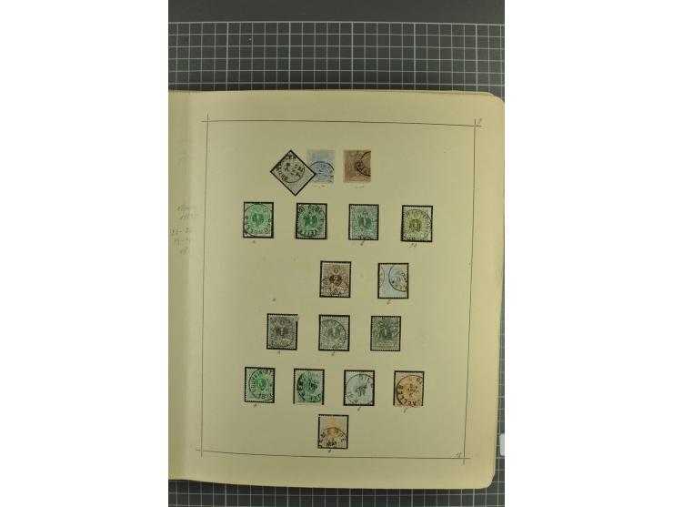 1849/1970, enorm inhaltsreiche Sammlung beginnend mit Mi.-Nr. 1 und 2 mit je über 60 Exemplaren inkl. Paaren und Briefen, des