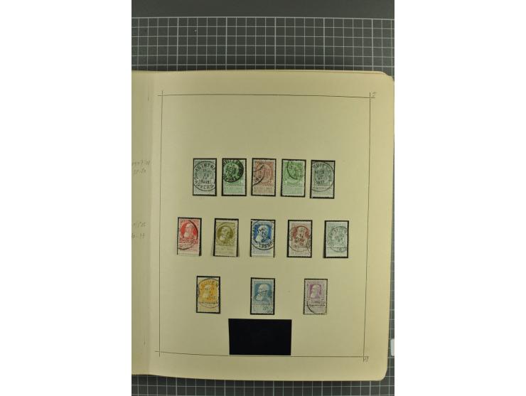 1849/1970, enorm inhaltsreiche Sammlung beginnend mit Mi.-Nr. 1 und 2 mit je über 60 Exemplaren inkl. Paaren und Briefen, des