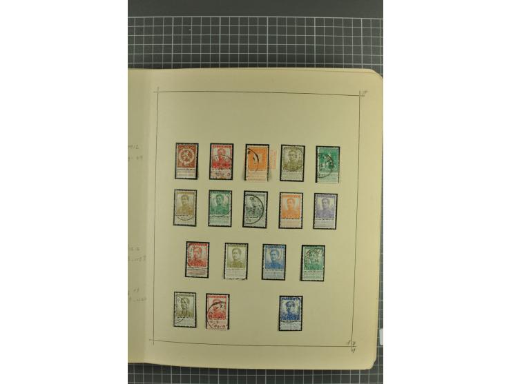 1849/1970, enorm inhaltsreiche Sammlung beginnend mit Mi.-Nr. 1 und 2 mit je über 60 Exemplaren inkl. Paaren und Briefen, des