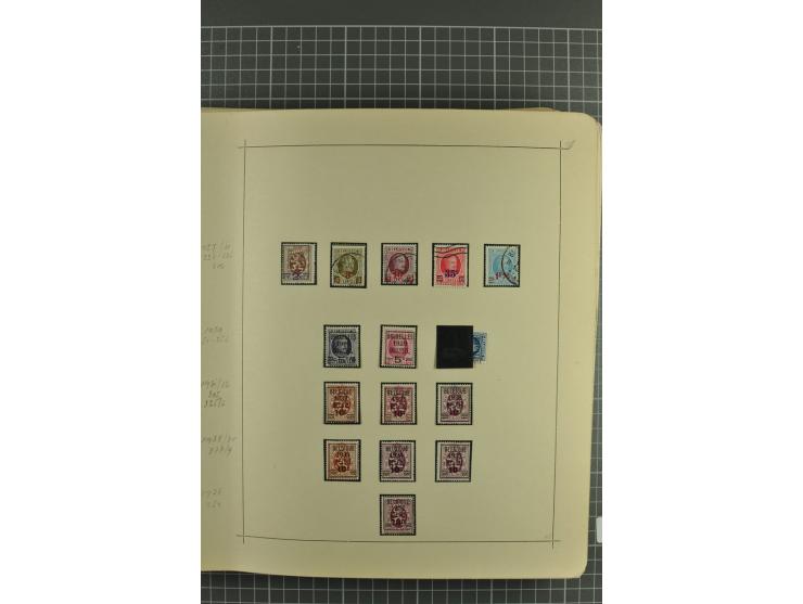 1849/1970, enorm inhaltsreiche Sammlung beginnend mit Mi.-Nr. 1 und 2 mit je über 60 Exemplaren inkl. Paaren und Briefen, des
