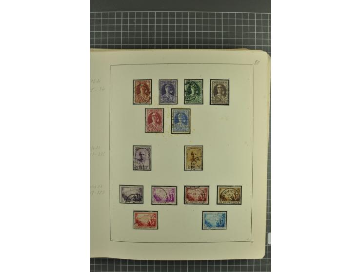 1849/1970, enorm inhaltsreiche Sammlung beginnend mit Mi.-Nr. 1 und 2 mit je über 60 Exemplaren inkl. Paaren und Briefen, des