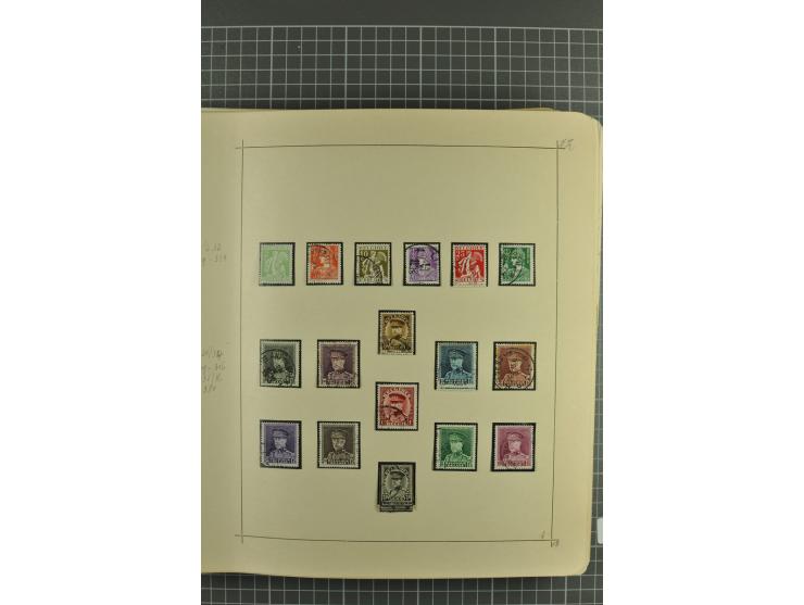 1849/1970, enorm inhaltsreiche Sammlung beginnend mit Mi.-Nr. 1 und 2 mit je über 60 Exemplaren inkl. Paaren und Briefen, des